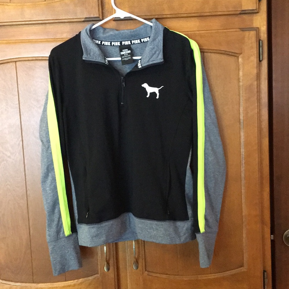 VS PINK half zip sweatshirt
